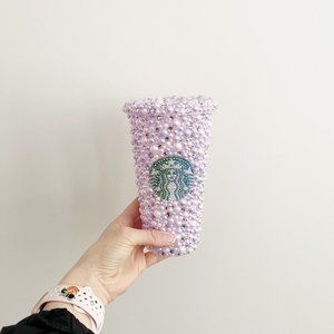 ✨ NWT Bejeweled Starbucks Cup | Starbucks x Hand Crafted